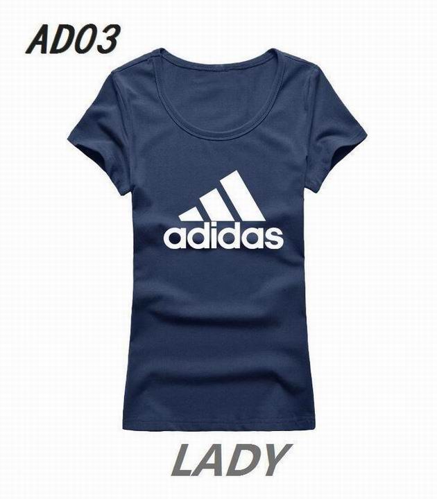 Adidas short round collar T woman S-2XL-032